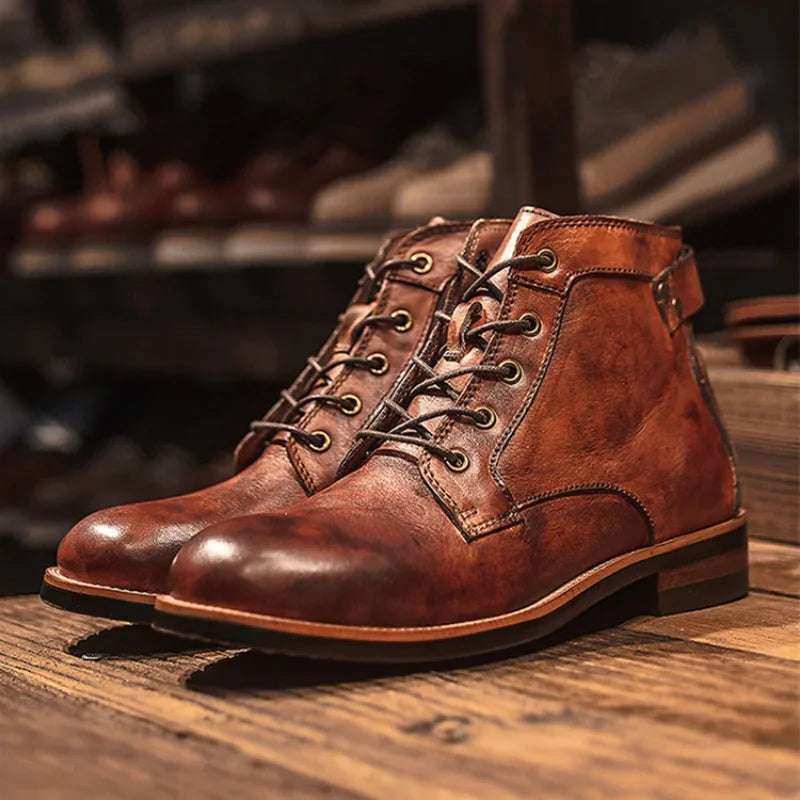 BRUNY™ LEATHER BOOTS | PREMIUM EDITION