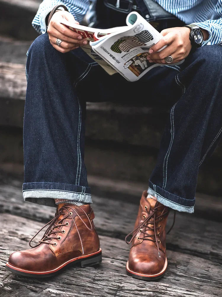 BRUNY™ LEATHER BOOTS | PREMIUM EDITION