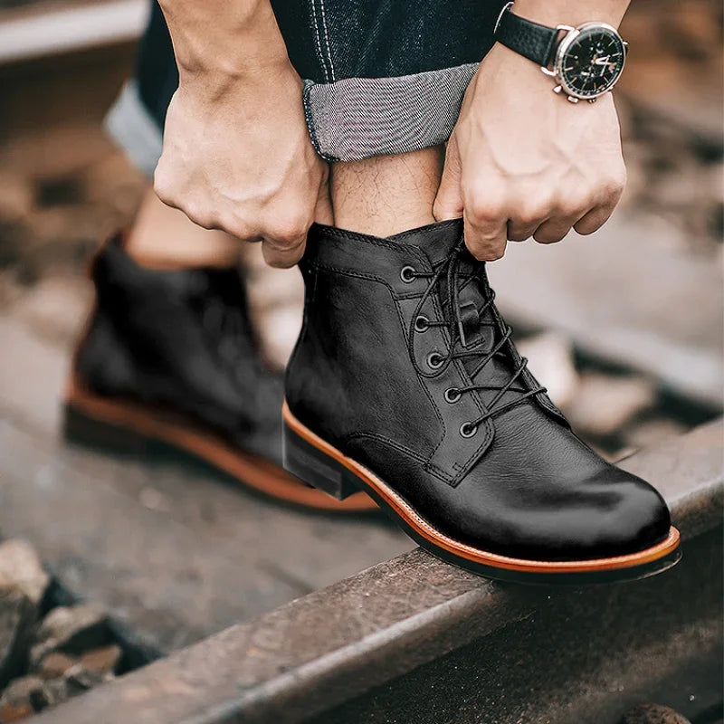 BRUNY™ LEATHER BOOTS | PREMIUM EDITION