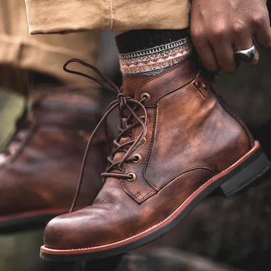 BRUNY™ LEATHER BOOTS | PREMIUM EDITION